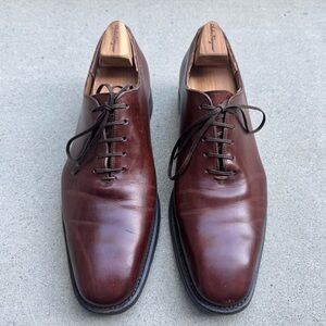Ferragamo Tramezza Plain Toe Oxford